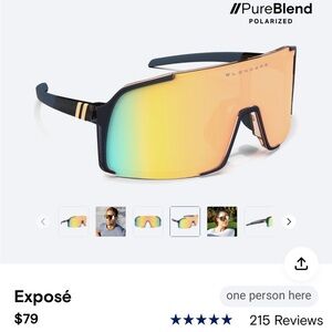 BLENDERS sunglasses. Expose “Fortunate Gina” color. SOLD OUT online